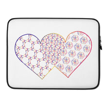 Load image into Gallery viewer, Complementary Hearts Laptop Sleeve