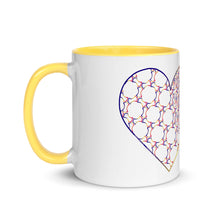 Load image into Gallery viewer, Complementary Hearts Mug with Color Inside