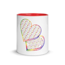 Load image into Gallery viewer, Sweetheart Box Multicolor Mug with Color Inside