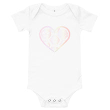 Load image into Gallery viewer, Pastel Crochet Lace Heart one piece.