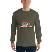 Load image into Gallery viewer, Novels and Chill Men’s Long Sleeve Shirt