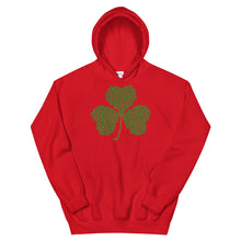 Load image into Gallery viewer, Crochet Lace Celtic Knots Shamrock Unisex Hoodie