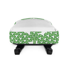 Load image into Gallery viewer, Crochet Lace Celtic Knots Shamrock Backpack