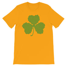 Load image into Gallery viewer, Crochet Lace Celtic Knots Shamrock Short-Sleeve Unisex T-Shirt