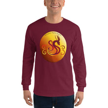Load image into Gallery viewer, Delighted Stylus Studio Logo Men’s Long Sleeve Shirt.
