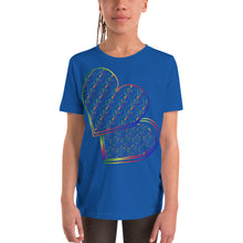Load image into Gallery viewer, Sweetheart Box Multicolor Youth Short Sleeve T-Shirt
