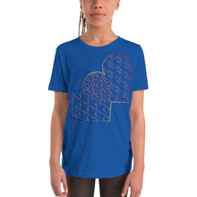 Load image into Gallery viewer, Complementary Hearts Youth Short Sleeve T-Shirt