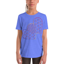 Load image into Gallery viewer, Complementary Hearts Youth Short Sleeve T-Shirt