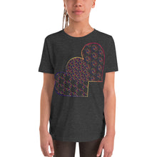 Load image into Gallery viewer, Complementary Hearts Youth Short Sleeve T-Shirt