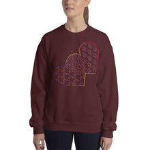 Load image into Gallery viewer, Complementary Hearts Unisex Sweatshirt