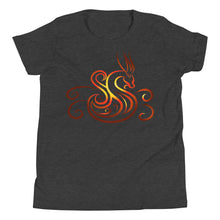Load image into Gallery viewer, Delighted Stylus Studio Dragon Youth Short Sleeve T-Shirt