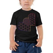 Load image into Gallery viewer, Complementary Hearts Toddler Short Sleeve Tee