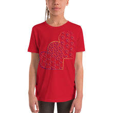 Load image into Gallery viewer, Complementary Hearts Youth Short Sleeve T-Shirt