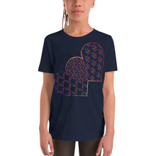 Load image into Gallery viewer, Complementary Hearts Youth Short Sleeve T-Shirt