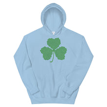 Load image into Gallery viewer, Crochet Lace Celtic Knots Shamrock Unisex Hoodie