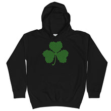 Load image into Gallery viewer, Crochet Lace Celtic Knots Shamrock Kids Hoodie