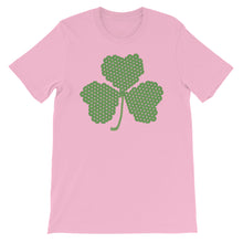 Load image into Gallery viewer, Crochet Lace Celtic Knots Shamrock Short-Sleeve Unisex T-Shirt