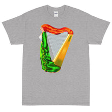 Load image into Gallery viewer, Erin the Enchantress Irish Harp Short Sleeve T-Shirt