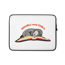 Load image into Gallery viewer, Novels and Chill Laptop Sleeve