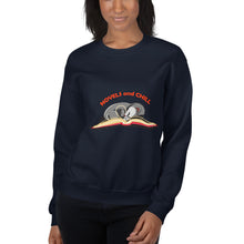 Load image into Gallery viewer, Novels and Chill Unisex Sweatshirt