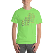 Load image into Gallery viewer, Complementary Hearts Short Sleeve T-Shirt