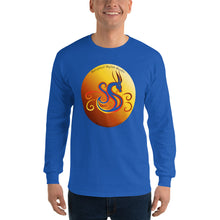 Load image into Gallery viewer, Delighted Stylus Studio Logo Men’s Long Sleeve Shirt.