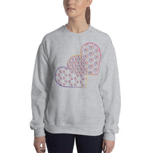 Load image into Gallery viewer, Complementary Hearts Unisex Sweatshirt