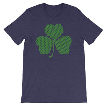 Load image into Gallery viewer, Crochet Lace Celtic Knots Shamrock Short-Sleeve Unisex T-Shirt