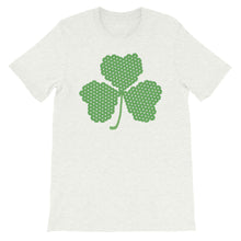 Load image into Gallery viewer, Crochet Lace Celtic Knots Shamrock Short-Sleeve Unisex T-Shirt