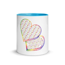 Load image into Gallery viewer, Sweetheart Box Multicolor Mug with Color Inside