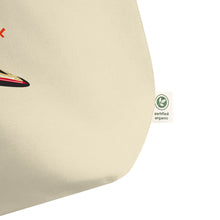 Load image into Gallery viewer, Novels and Chill Large organic tote bag