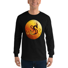 Load image into Gallery viewer, Delighted Stylus Studio Logo Men’s Long Sleeve Shirt.