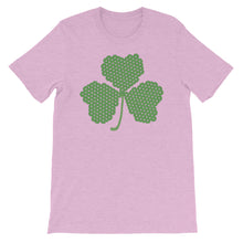 Load image into Gallery viewer, Crochet Lace Celtic Knots Shamrock Short-Sleeve Unisex T-Shirt