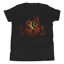 Load image into Gallery viewer, Delighted Stylus Studio Dragon Youth Short Sleeve T-Shirt