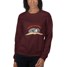 Load image into Gallery viewer, Novels and Chill Unisex Sweatshirt