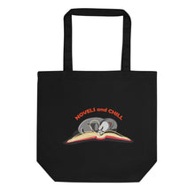 Load image into Gallery viewer, Novels and Chill Eco Tote Bag