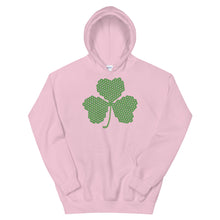 Load image into Gallery viewer, Crochet Lace Celtic Knots Shamrock Unisex Hoodie