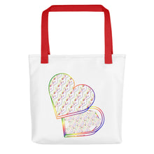 Load image into Gallery viewer, Sweetheart Box Multicolor Tote bag
