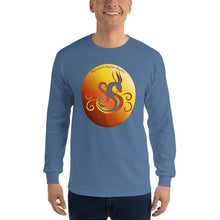 Load image into Gallery viewer, Delighted Stylus Studio Logo Men’s Long Sleeve Shirt.