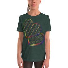 Load image into Gallery viewer, Sweetheart Box Multicolor Youth Short Sleeve T-Shirt