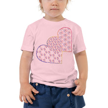 Load image into Gallery viewer, Complementary Hearts Toddler Short Sleeve Tee