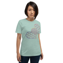 Load image into Gallery viewer, Complementary Hearts Short-Sleeve T-Shirt