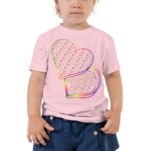 Load image into Gallery viewer, Sweetheart Box Multicolor Toddler Short Sleeve Tee