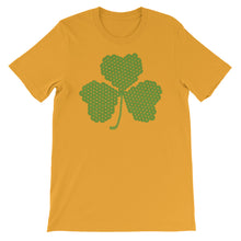 Load image into Gallery viewer, Crochet Lace Celtic Knots Shamrock Short-Sleeve Unisex T-Shirt