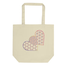 Load image into Gallery viewer, Complementary Hearts Eco Tote Bag