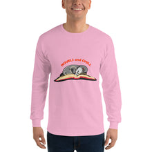 Load image into Gallery viewer, Novels and Chill Men’s Long Sleeve Shirt