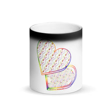 Load image into Gallery viewer, Sweetheart Box Multicolor Matte Black Magic Mug