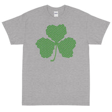 Load image into Gallery viewer, Crochet Lace Celtic Knots Shamrock Short Sleeve T-Shirt