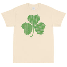 Load image into Gallery viewer, Crochet Lace Celtic Knots Shamrock Short Sleeve T-Shirt