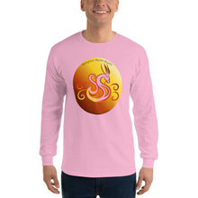 Load image into Gallery viewer, Delighted Stylus Studio Logo Men’s Long Sleeve Shirt.